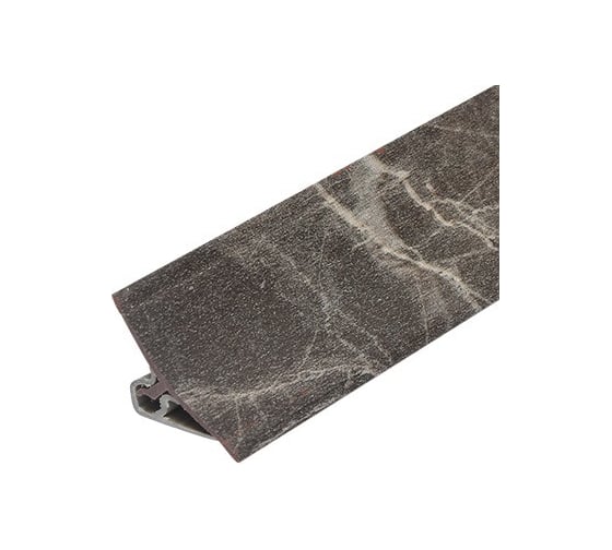 Плинтус для столешниц Cezar 33-156 BL33 Emperador Marble, 20х20х3000 мм (ф-ра 162) BL33-156-3000 1