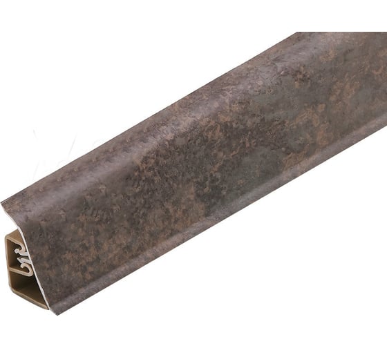 Плинтус для столешниц Cezar 44-104 BL44 Ферро бронза, 37х24х4200 мм (ф-ра 163) BL44-104-4200