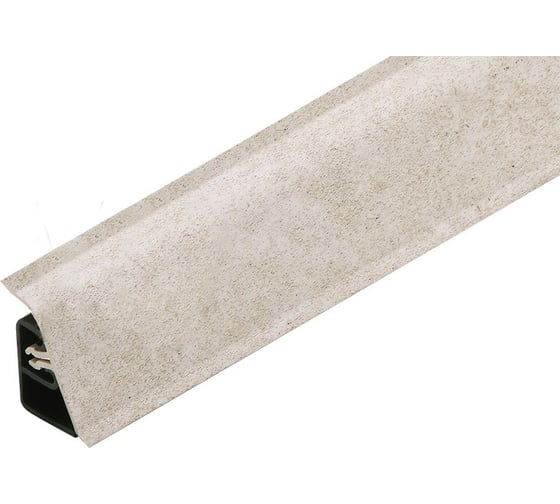 Плинтус для столешниц Cezar 44-154 BL44 Сонора иней, 37х24х4200 мм (ф-ра 090/1210) BL44-154-4200 1