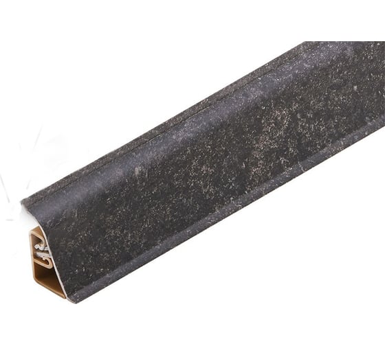Плинтус для столешниц Cezar 44-105 (1406) BL44 Гранит Верчелли антрацит, 37х24х3000 мм (ф-ра 161) BL44-105-3000 1