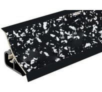 Плинтус для столешниц Thermoplast 120-1376 20x20x3 м, Черный кристалл (ф-ра 1905) MRK120-1376