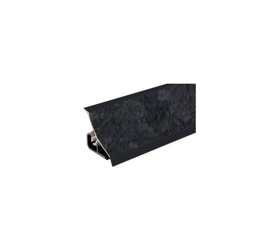 Плинтус для столешниц Thermoplast 120-1294 20x20x3 м, Черный гранит (ф-ра 076/901) MRK120-1294