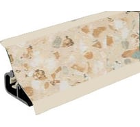Плинтус для столешниц Thermoplast 120-1216 20x20x3 м, Камешки (ф-ра 598/3F) MRK120-1216