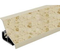 Плинтус для столешниц Thermoplast 120-152 20x20x3.0 м, Сира жёлтая (ф-ра 152/1004/3Q) MTK120-152