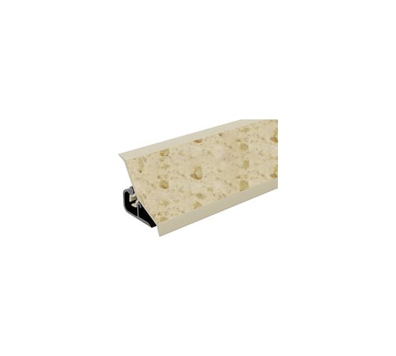 Плинтус для столешниц Thermoplast 120-152 20x20x3.0 м, Сира жёлтая (ф-ра 152/1004/3Q) MTK120-152