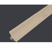 Плинтус для столешниц Cezar 33-099 BL33 Cерый Жемчуг 20х20х3000 мм фанера 087 BL33-099-3000