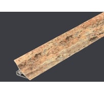 Плинтус для столешниц Cezar 33-124 BL33 Гранит тигровый 20х20х3000 мм фанера 160 BL33-124-3000