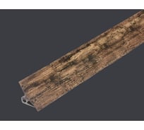 Плинтус для столешниц Cezar 33-168 BL33 Rustic Wood 20х20х3000 мм фанера 161 BL33-168-3000
