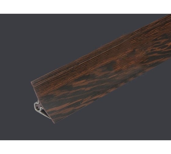 Плинтус для столешниц Cezar 33-098 BL33 Венге наборное 20х20х3000 мм фанера 082/Th709 BL33-098-3000 1