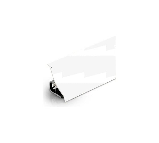 Плинтус для столешниц Thermoplast 120-1105 (062P) 20x20x3.0 м, Белый глянец (ф-ра 1105) (25) MRK120-1105