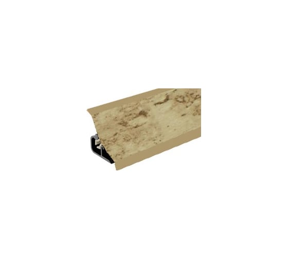 Плинтус для столешниц Thermoplast 120-580 20x20x3.0 м, Ниагара (ф-ра 1004, 3Q) MRK120-580 1