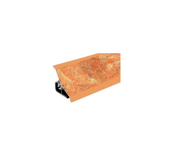 Плинтус для столешниц Thermoplast 120-1244 20x20x3.0 м, Янтарь (ф-ра 1007, 3V) MRK120-1244