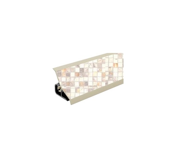 Плинтус для столешниц Thermoplast 120-1352 20x20x3.0 м, Перлино классический (ф-ра 591/ 3E) MRK120-1352 1