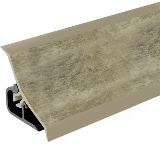 Плинтус для столешниц Thermoplast 120-1381 20x20x3.0 м, Серый бетон (ф-ра 284, 085) MRK120-1381 1