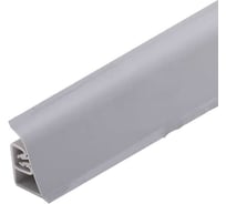 Плинтус для столешниц Cezar 44-132 BL44 Металлик 37х24х3000 мм фанера 077/1240 BL44-132-3000
