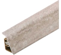 Плинтус для столешниц Cezar 44-072 1249 BL44 Тиволи бежевый 37х24х4200 мм фанера 080/1226 BL44-072-4200