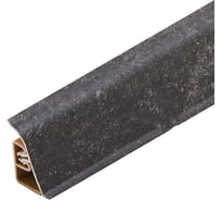 Плинтус для столешниц Cezar 44-105 1406 BL44 Гранит Верчелли антрацит 37х24х4200 мм фанера 161 BL44-105-4200