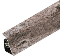 Плинтус для столешниц Cezar 44-109 BL44 Гранит пепельный 37х24х3000 мм фанера 159 BL44-109-3000