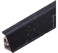 Плинтус для столешниц Cezar 44-071 BL44 Черный мрамор 37х24х4200 мм фанера 076/1910 BL44-071-4200