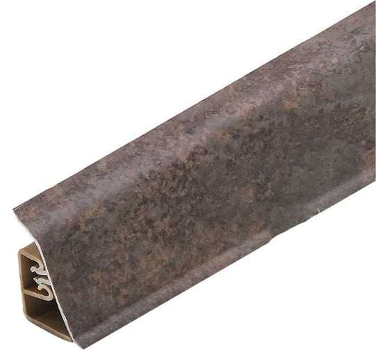 Плинтус для столешниц Cezar 44-104 BL44 Ферро бронза 37х24х3000 мм фанера 163 BL44-104-3000 1