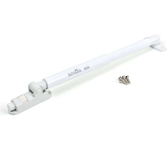 Газовый лифт с фиксацией положения и амортизацией BOYARD OZON GL110W/80/3 белый 107251 1