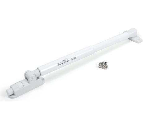 Газовый лифт с фиксацией положения и амортизацией BOYARD OZON GL110W/50/3 белый 107250