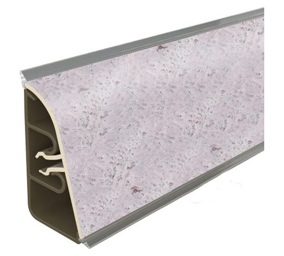 Плинтус для столешницы Thermoplast 850-1412 АР850 Мрамор Джалло, 37х24х3000 (ф-ра BL165) (12) АР850-1412 1
