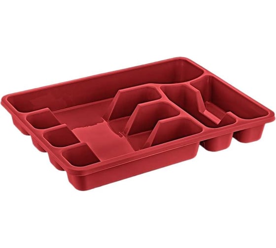 Лоток для столовых приборов Turan Maxi, Red, арт. TRN-111-Red