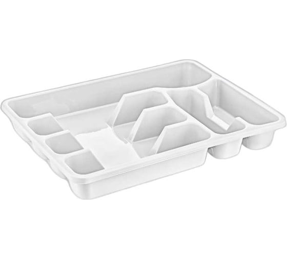 Лоток для столовых приборов Turan Maxi, White, арт. TRN-111-White