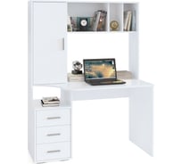 Компьютерный стол СОКОЛ КСТ-16 белый 00-00013777