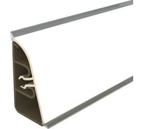 Плинтус для столешницы Thermoplast 850-1110 АР850 Белый матовый, 37х24х3000 ((ф-ра1110/011) (12) АР850-1110