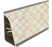Плинтус для столешницы Thermoplast 850-1286 АР850 Итальянская мозаика, 37х24х3000 (ф-ра 1234/086) (12) АР850-1286