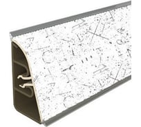 Плинтус для столешницы Thermoplast 850-1254 АР850 Ассиметрия, 37х24х3000 (ф-ра1110/011) (12) АР850-1254