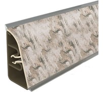 Плинтус для столешницы Thermoplast 850-1421 АР850 Базальт, 37х24х3000 (ф-ра 079/1233) (12) АР850-1421