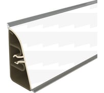 Плинтус для столешницы Thermoplast 850-1105 (062P) АР850 Белый глянец 37х24х4200 (ф-ра1110/011) (12) 850V.1105F4200.00.00