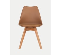 Мягкий стул LEON GROUP франкфурт в стиле eames dsw, бежевый LEON1804M-BE1