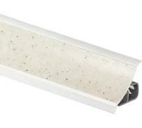 Плинтус для столешниц Thermoplast 120-287 20x20x3000 мм, Исландия (ф-ра 308/301) сноулэнд MRK120-0287