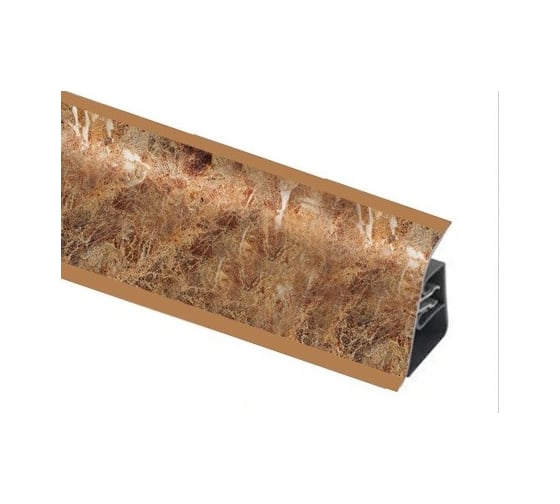Плинтус для столешницы Thermoplast 850-1324 АР850, Гранатовый опал, 37х24х3000 мм (ф-ра 596/095) АР850-1324