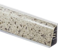 Плинтус для столешницы Thermoplast 850-1316 АР850, Артстоун бежевый, 37х24х3000 мм (ф-ра 1214/087) АР850-1316