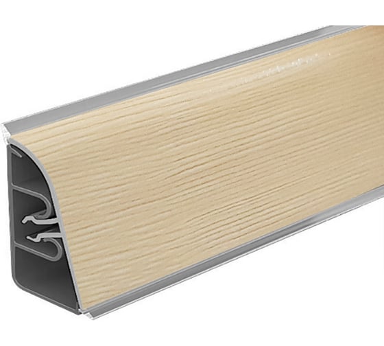 Плинтус для столешницы Thermoplast 850-1237 АР850, Дуглас светлый, 37х24х3000 мм (ф-ра Th.1237/078) АР850-1237