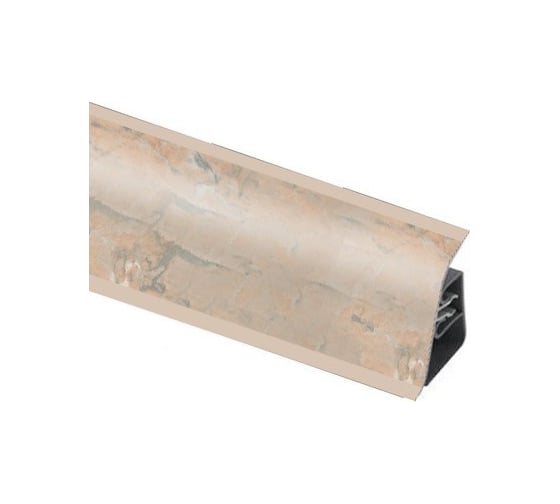 Плинтус для столешницы Thermoplast 850-1225 АР850, Оникс бежевый, 37х24х3000 мм (ф-ра 1225/081) АР850-1225