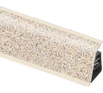 Плинтус для столешницы Thermoplast 850-1234 АР850, Бисер, 37х24х3000 мм (ф-ра 1234/086) АР850-1234
