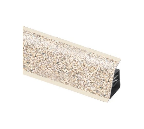 Плинтус для столешницы Thermoplast 850-1234 АР850, Бисер, 37х24х3000 мм (ф-ра 1234/086) АР850-1234