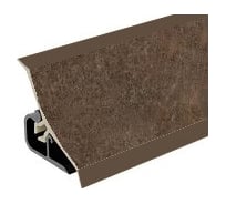 Плинтус для столешниц Thermoplast 120-1337 20x20x3000 мм, Мрамор де мази темный (ф-ра 709) MRK120-1337