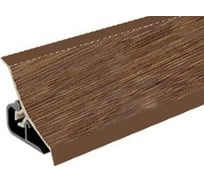 Плинтус для столешниц Thermoplast 120-1273 20x20x3000 мм, Дерево мокко (ф-ра 596, 3O) MRK120-1273