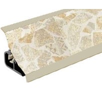Плинтус для столешниц Thermoplast 120-1210 20x20x3000 мм, Мейсен бежевый (ф-ра 308, 079) MRK120-1210