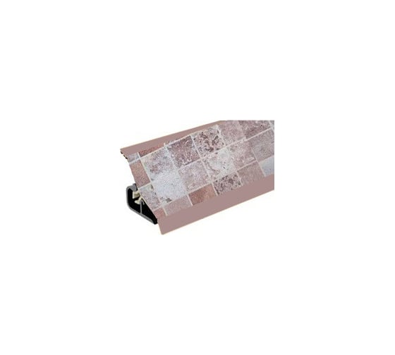 Плинтус для столешниц Thermoplast 120-1228 20x20x3000 мм, Модена (ф-ра 679/3K) MRK120-1228 1