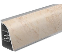 Плинтус для столешницы Thermoplast 850-1271 АР850, Ниагара (Мрамор розовый), 37х24х3000 мм (ф-ра 1225/081) АР850-1271