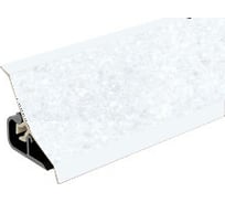 Плинтус для столешниц Thermoplast 120-1296 20x20x3000 мм, Бриллиант белый (ф-ра 153, 077) (Р) MRK120-1296