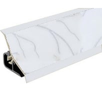 Плинтус для столешниц Thermoplast 120-1359 20x20x3000 мм, Лоза серебряная (ф-ра 301) MRK120-1359